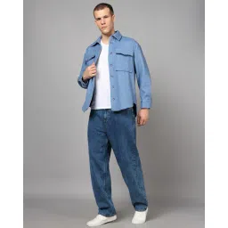 Shein Full Length Fly With Button Closure Clean Wash Jeans image 5