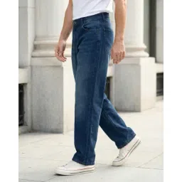 Shein Full Length Fly With Button Closure Light Wash Jeans image 2