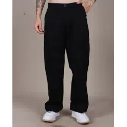 Shein Full Length Fly With Button Closure Pants With Pockets-picture-39