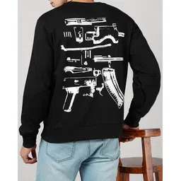 Shein Full Sleeve Typographic Chest Print Sweatshirt-picture-31