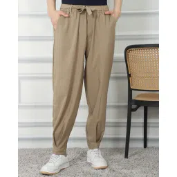 Shein Pleated Ankle Length Elasticated Waist Pants image 1