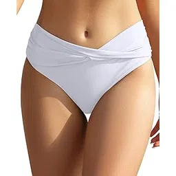 shekini Women's Ruffle Push Up Bikini High Waisted Bottoms Two Piece Swimsuits-picture-47