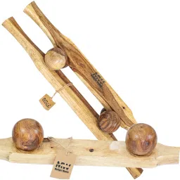 Shena Push-Up Board Pro (Surface), 30 Inch | Seasoned Sheesham Wood | Strength & Mobility | Home Workout Tool by Mudgar Waale image 4