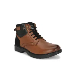 Shences Men's Tan Casual Boots-picture-25