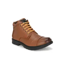 Shences Men's Tan Casual Boots-picture-29