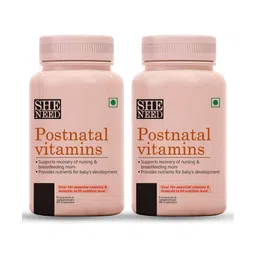 Sheneed Postnatal Supplement for Women DHA,Folic Acid-supports,nursing after delivery (pack of 2)-picture-18