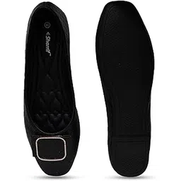 sherrif Women Casual Embellished Ballerinas-picture-34
