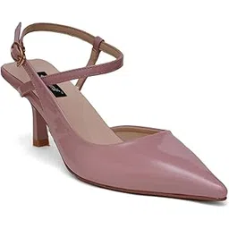 sherrif Women Polyurethane (PU) Pointed Toe Fashion Sandalwith Stiletto Heel-picture-33