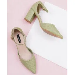 sherrif Women Round-Toe Chunky Heeled Sandals-picture-21