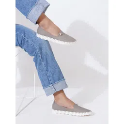 Sherrif Shoes Women Solid Ballerinas Flats-picture-31