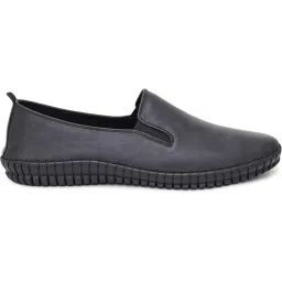 sherrif Women's Slip-On Casual Shoes | Lightweight PU Loafers with Flexible Sole for Daily Walking & Travel Comfort image 2