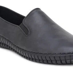 sherrif Women's Slip-On Casual Shoes | Lightweight PU Loafers with Flexible Sole for Daily Walking & Travel Comfort image 1