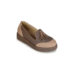 Shezone Women Colourblocked Loafers with Tassels-picture-20