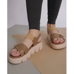 shezone Women Open-Toe Platforms Heeled Sandals-picture-16