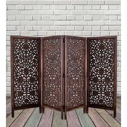shilpi Wooden Room Hadley Divider In Brown-picture-21