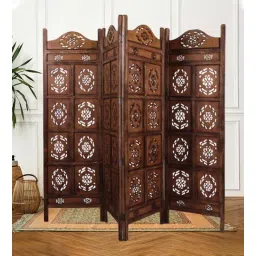 shilpi Wooden Room Shubra Divider In Brown-picture-39