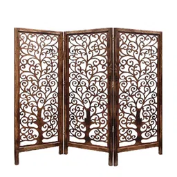shilpi Wooden Room Scarlette Divider In Brown image 2