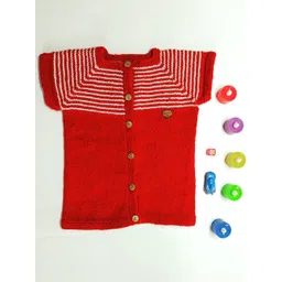 ShilpShakti Kids Acrylic Striped Cardigan-picture-14