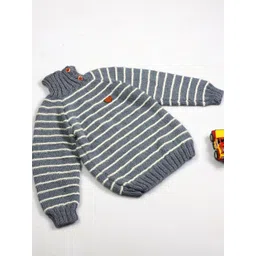 ShilpShakti Unisex Kids Acrylic Striped Pullover Sweater-picture-18