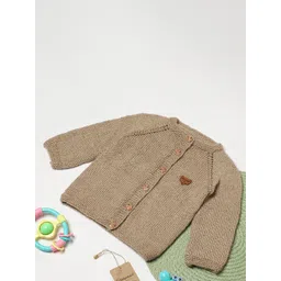 ShilpShakti Unisex Kids Round Neck Acrylic Cardigan Sweater-picture-22