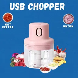 shinde crafts Electric Chopper, Rechargeable Chopper for Kitchen Vegetable & Onion Garlic I381 Electric Vegetable & Fruit Chopper-picture-10