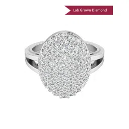 SHINE ETERNAL Lab Grown Diamond 14k (585) White Gold Ring for Women-picture-18