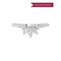 SHINE ETERNAL Lab Grown Diamond 14k (585) White Gold Ring for Women-picture-42