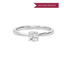 SHINE ETERNAL Lab Grown Diamond 14k (585) White Gold Ring for Women-picture-43