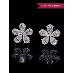 SHINE ETERNAL Lab Grown Diamond 14k (585) Yellow Gold Earrings for Women-picture-41