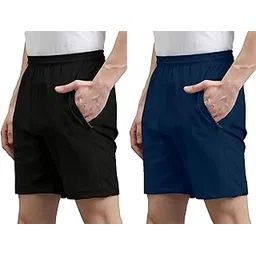shine n' show - forever gorgeous Men Shorts || Men Shorts Casual || Men's Regular Shorts Outdoor Quick Dry Lightweight Sports Shorts 2 Zipper Pockets (Short)-picture-40