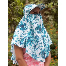 SHINE N SHOW Women Sun Protection Printed Scarf Cum Mask With Cap-picture-40