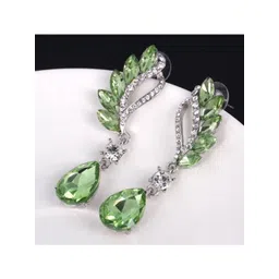Shining Diva Fashion Leaf Shaped Drop Earrings-picture-17