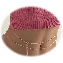 shining diva fashion Set of 2 Stylish Belly Chain Kamarbandh Kamar Waist Belt for Dresses Jeans Saree Belts for Women and Girls (16851wb)-picture-56