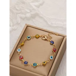 Shining Diva Fashion Women Gold-Plated Charm Bracelet-picture-16