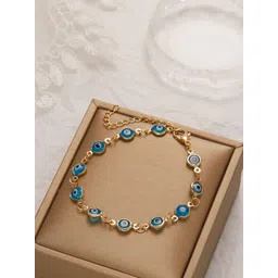 Shining Diva Fashion Women Gold-Plated Charm Bracelet-picture-37