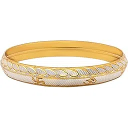 shining jewel - by shivansh Brass Cubic Zirconia Gold-plated Kada (SJ_3573_G)-picture-18