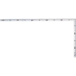 Shinwa Rules Curved Scale Silver Front and Back Side JIS 1.4 mm Thickness, 2450323-picture-19