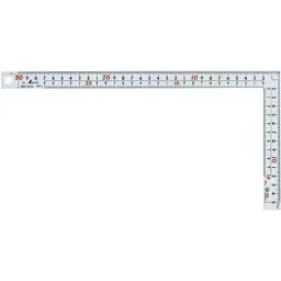 Shinwa Rules Stainless Steel Curved Scale Silver 320(160)x20x1 mm, 29207615-picture-22