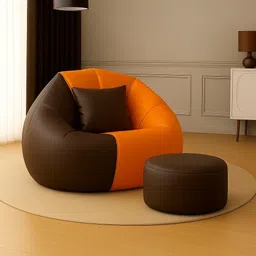 shira 24 4XL Tear Drop Bean Bag Cover (Without Beans)-picture-22