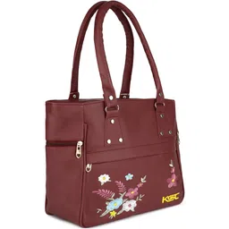 shishtha Women Maroon Messenger Bag-picture-12