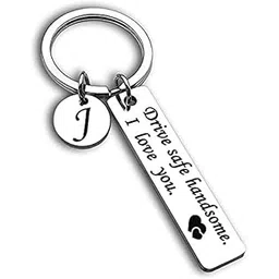 Shiv Jagdamba Drive Safe English Alphabet 26 Letters Keychain Gifts for Boyfriend Couple Husband Dad Birthday Valentines Day Gifts-picture-13