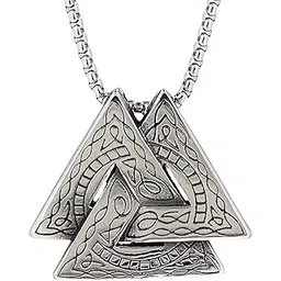 shiv jagdamba Norse Jewelry Fashion Party Wedding Fine Jewelry Jewelry birthday gifts Zinc And Metal Pendant Necklace Chain For Men And Women-picture-24