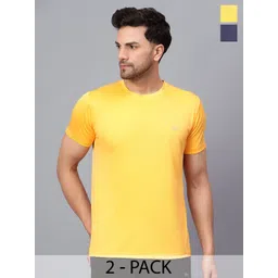 Shiv Naresh Pack Of 2 Round Neck Slim Fit T-shirt-picture-29