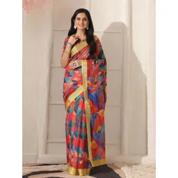 SHIVAM FABRICS Printed Saree-picture-33