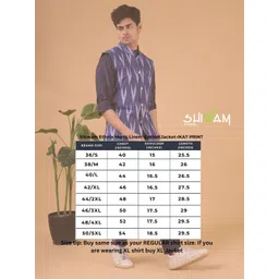 SHIWAM ETHNIX Ikat Printed Cotton Nehru Jacket image 2