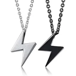 shobhram Trendy And Stylish Bijli Pendant Set For Boys And Men (Pack Of 2)-picture-11