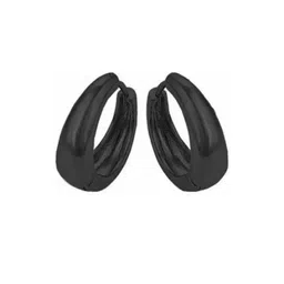 shobhram Unisex Black Earrings-picture-15