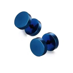 shobhram Unisex Blue Earrings-picture-18