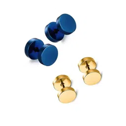 shobhram Unisex Blue Earrings-picture-29