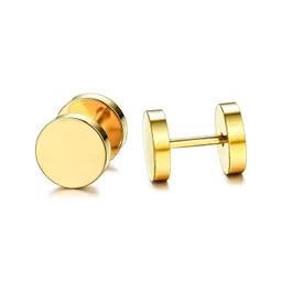 shobhram Unisex Gold Earrings-picture-16